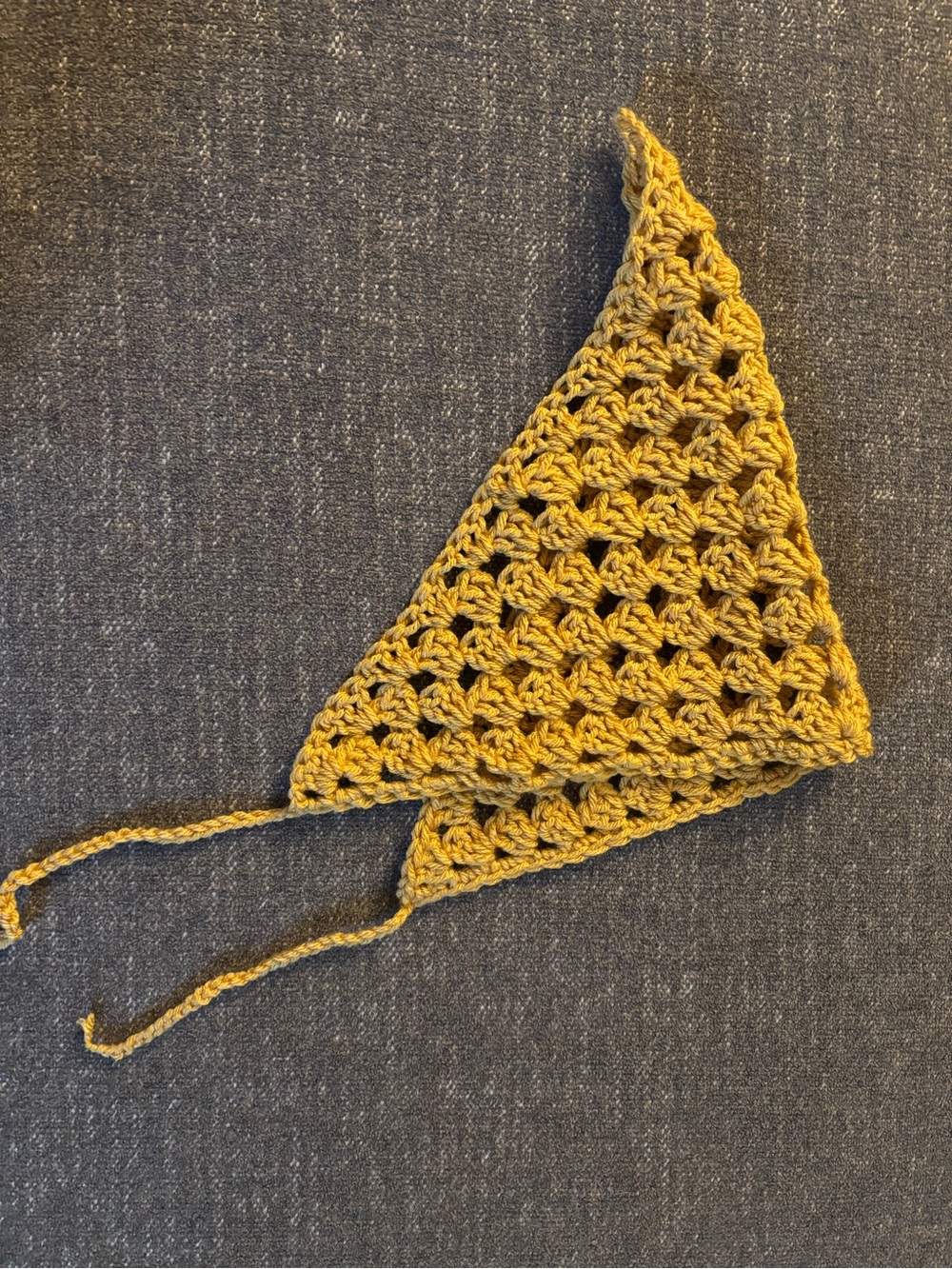 NWOT Crocheted Bandana